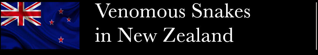 Venomous Snakes in Zealand